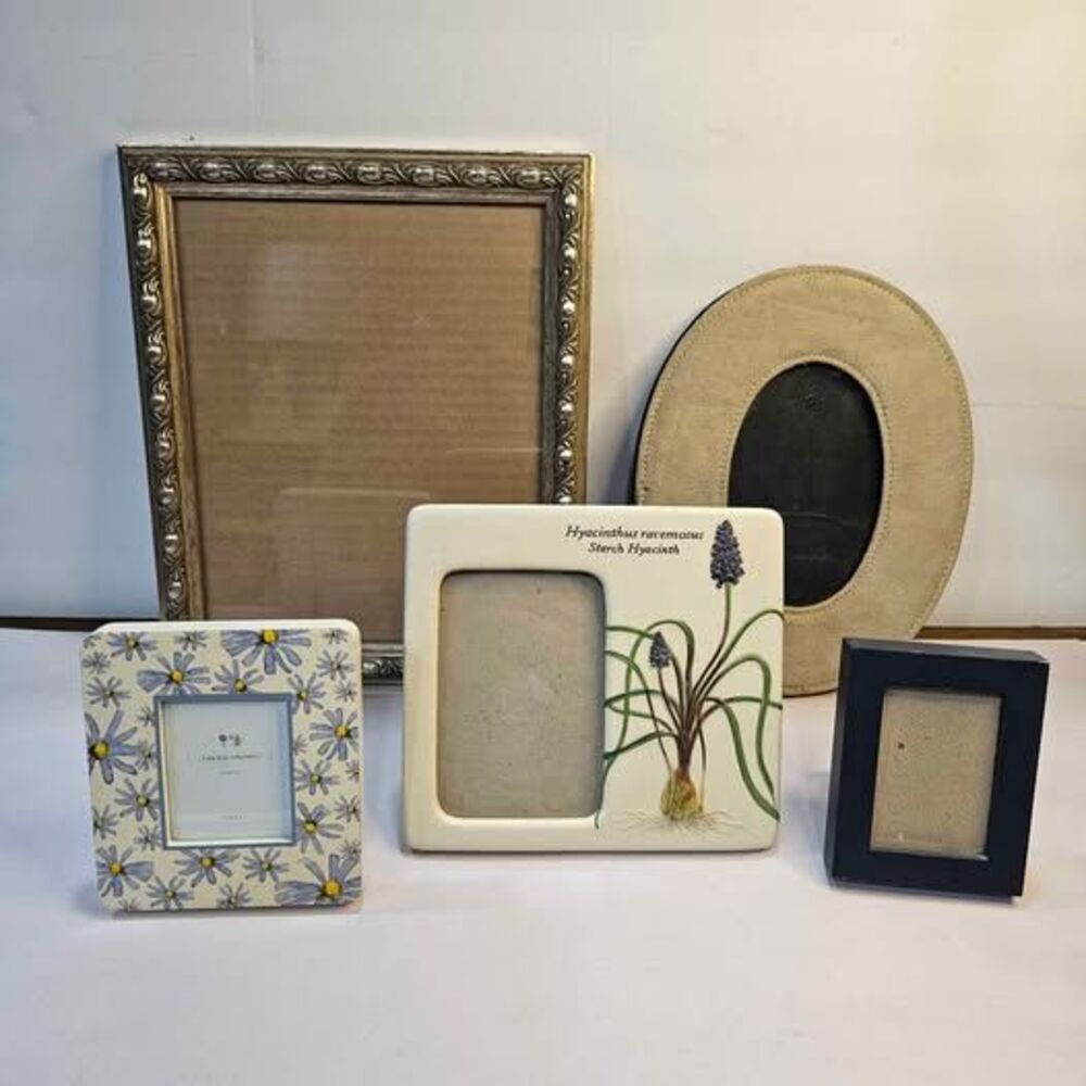 Assorted Picture Frame Set of 5